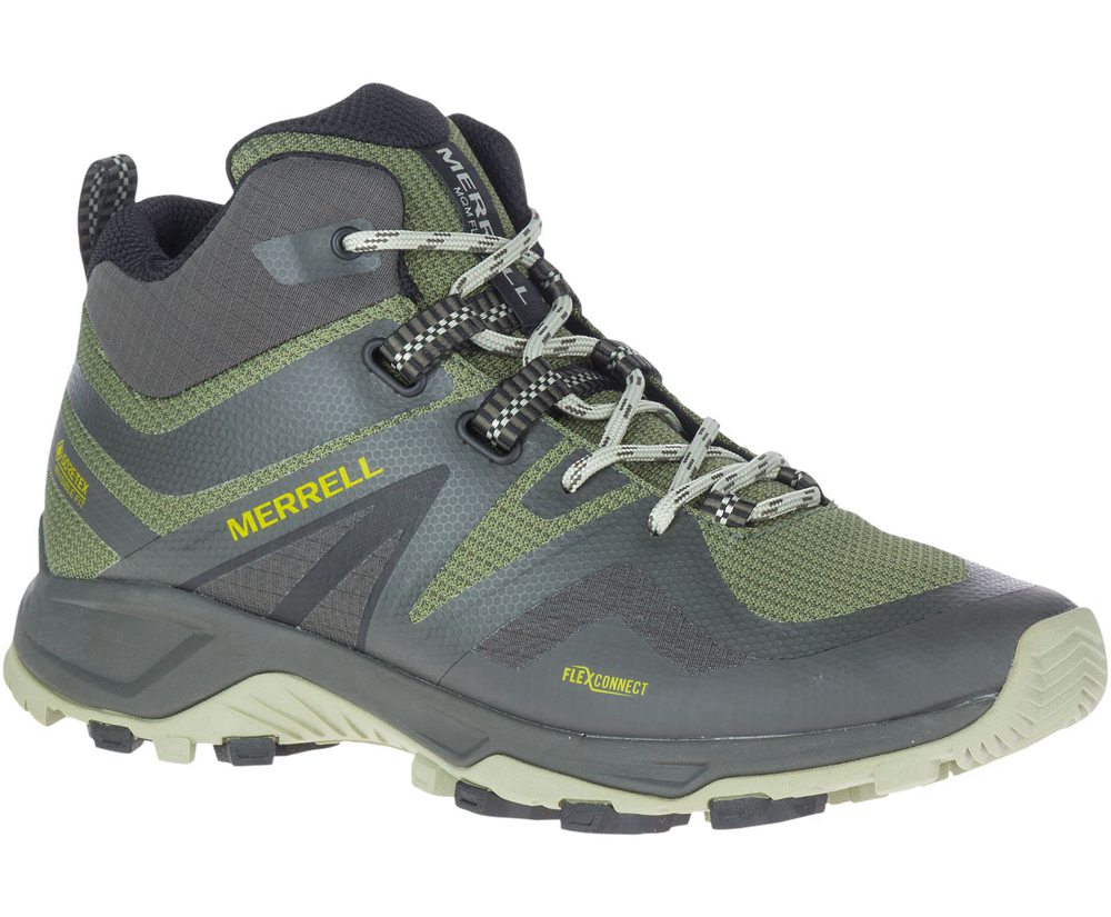 Merrell Vandrestøvler Herre - Mqm Flex 2 Mid Gore-Tex® - Olivengrøn - ASN307142